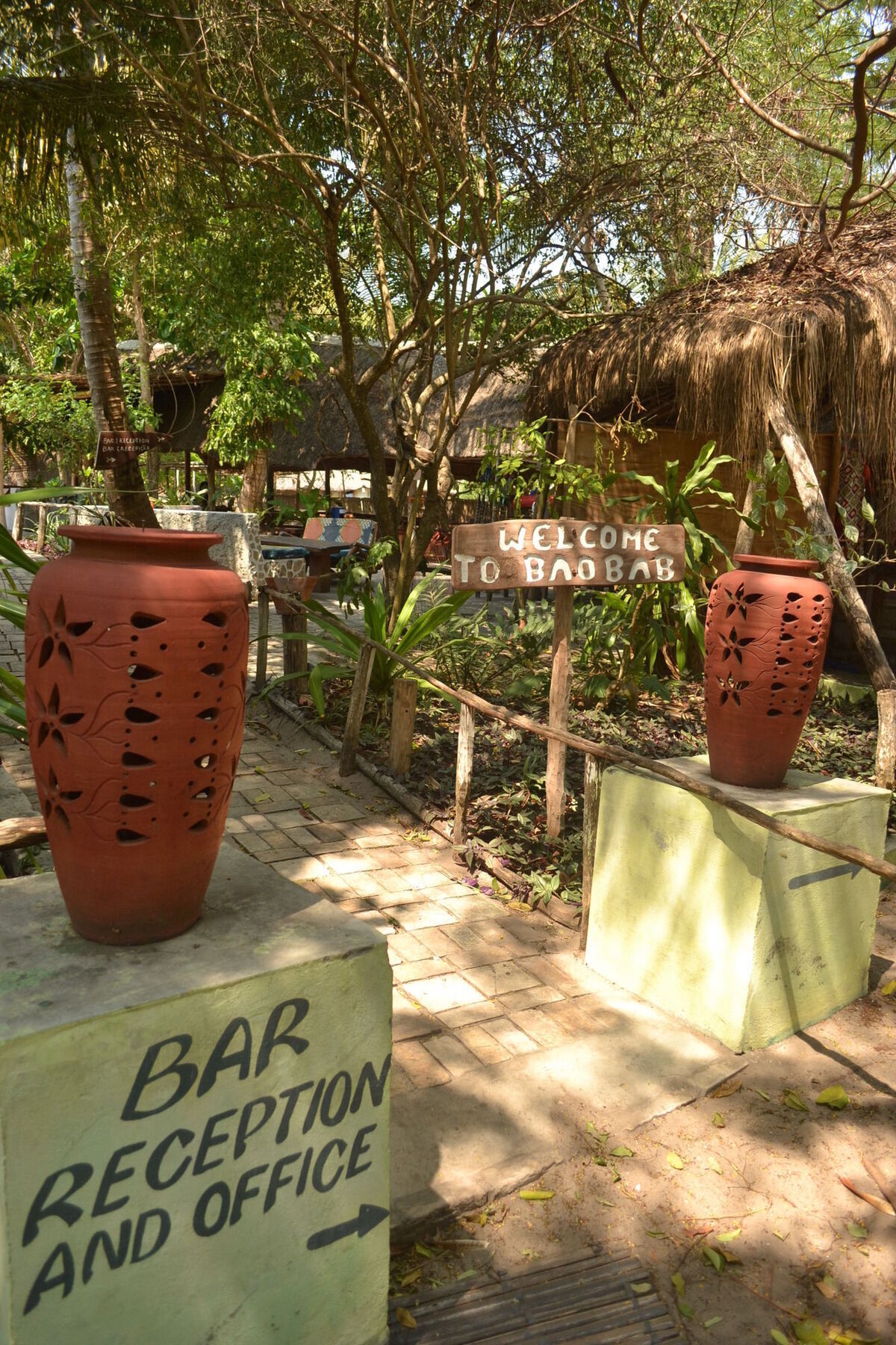 Baobab Beach Lodge And Backpackers Vilanculos Eksteriør bilde